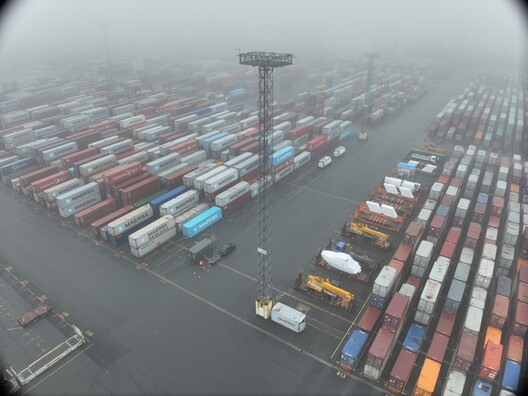 auristec drone operations at Northern German port